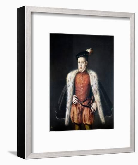 Carlos, Prince Of Asturias-Alonso Sanchez Coello-Framed Premium Giclee Print