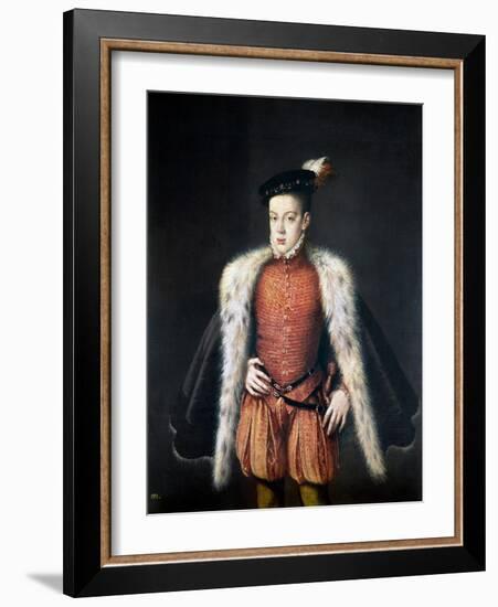 Carlos, Prince Of Asturias-Alonso Sanchez Coello-Framed Giclee Print