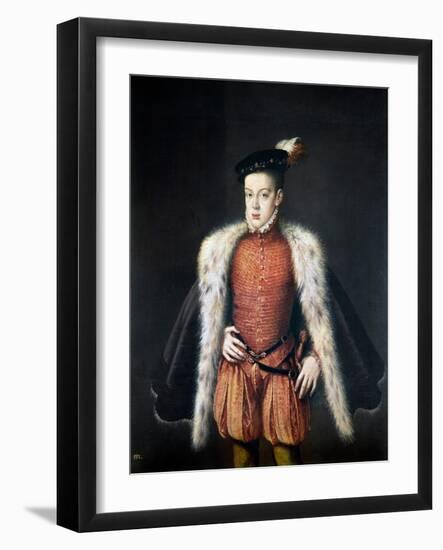 Carlos, Prince Of Asturias-Alonso Sanchez Coello-Framed Giclee Print