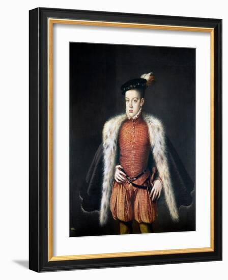 Carlos, Prince Of Asturias-Alonso Sanchez Coello-Framed Giclee Print