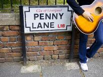 England, Liverpool, Penny Lane, Immortalized by Paul Mccartney-Carlos Sanchez Pereyra-Photographic Print