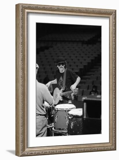 Carlos Santana, Rfh London, 1988-Brian O'Connor-Framed Photographic Print