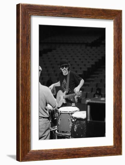 Carlos Santana, Rfh London, 1988-Brian O'Connor-Framed Photographic Print