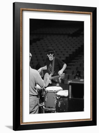 Carlos Santana, Rfh London, 1988-Brian O'Connor-Framed Photographic Print