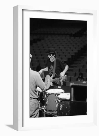 Carlos Santana, Rfh London, 1988-Brian O'Connor-Framed Photographic Print