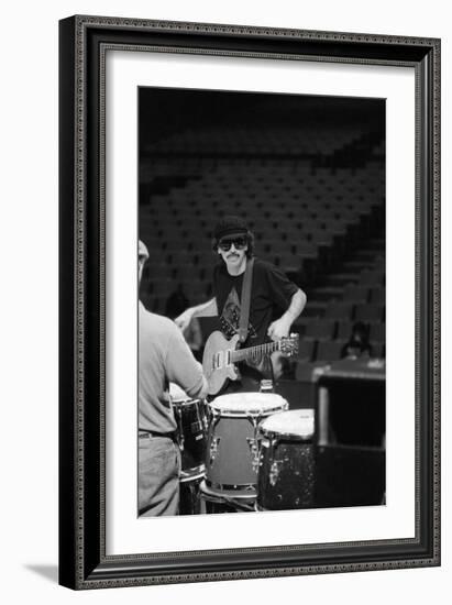 Carlos Santana, Rfh London, 1988-Brian O'Connor-Framed Photographic Print