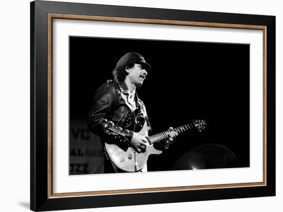 Carlos Santana, Rfh London, 1988-Brian O'Connor-Framed Photographic Print