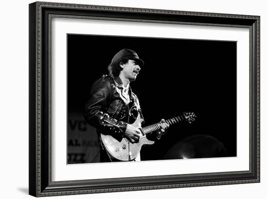 Carlos Santana, Rfh London, 1988-Brian O'Connor-Framed Photographic Print