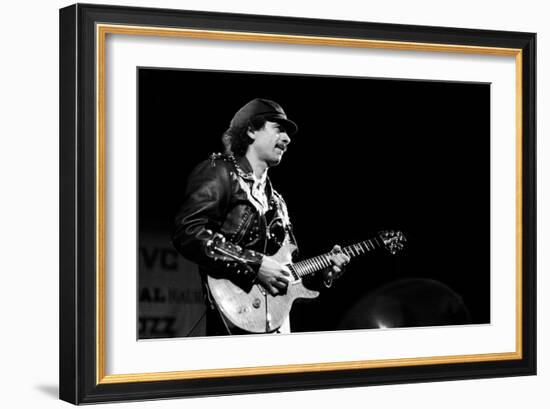 Carlos Santana, Rfh London, 1988-Brian O'Connor-Framed Photographic Print