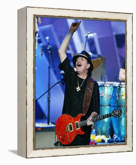 Carlos Santana-null-Framed Stretched Canvas