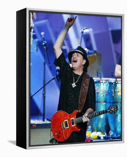 Carlos Santana-null-Framed Stretched Canvas