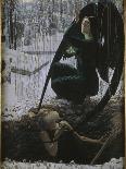 Death of a Grave Digger-Carlos Schwabe-Giclee Print