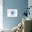 Carlsbad, California - Scallop Shell - Blue - Coastal Icon-Lantern Press-Framed Premium Giclee Print displayed on a wall