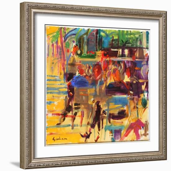 Carlton Croisette, Cannes-Peter Graham-Framed Giclee Print