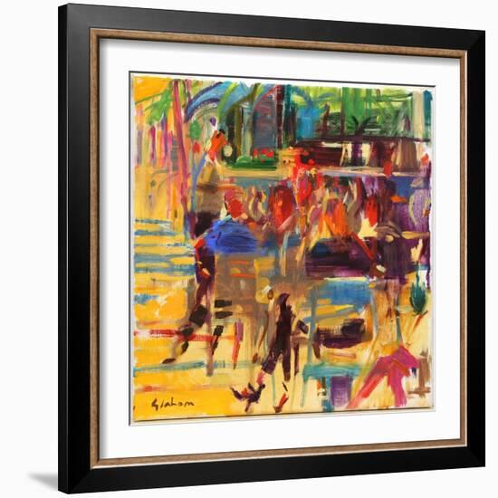 Carlton Croisette, Cannes-Peter Graham-Framed Giclee Print