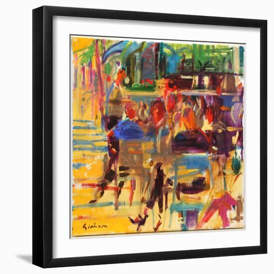 Carlton Croisette, Cannes-Peter Graham-Framed Giclee Print