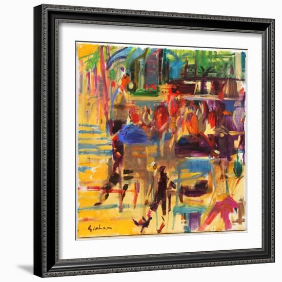 Carlton Croisette, Cannes-Peter Graham-Framed Giclee Print