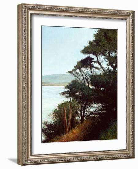 Carmel Bay-Miguel Dominguez-Framed Giclee Print