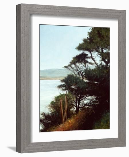 Carmel Bay-Miguel Dominguez-Framed Giclee Print