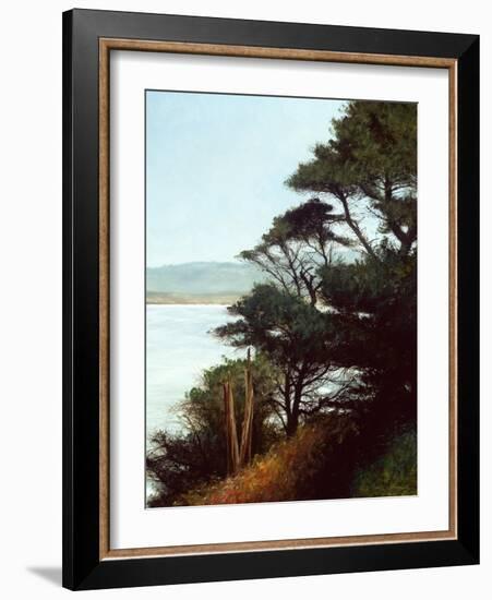 Carmel Bay-Miguel Dominguez-Framed Giclee Print