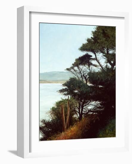 Carmel Bay-Miguel Dominguez-Framed Giclee Print