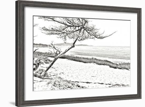 Carmel Beach III-Alan Hausenflock-Framed Photographic Print