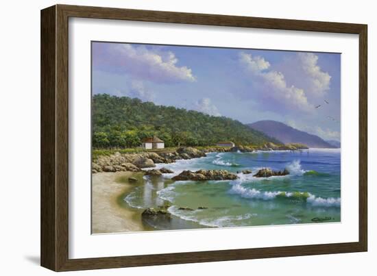 Carmel, CA-Eduardo Camoes-Framed Giclee Print