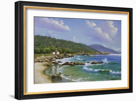 Carmel, CA-Eduardo Camoes-Framed Giclee Print