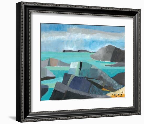 Carmel Central Coast-Jan Weiss-Framed Art Print