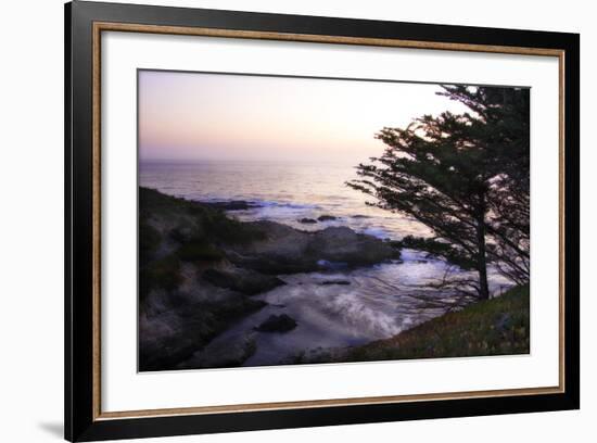 Carmel Highlands Sunset II-Alan Hausenflock-Framed Photographic Print