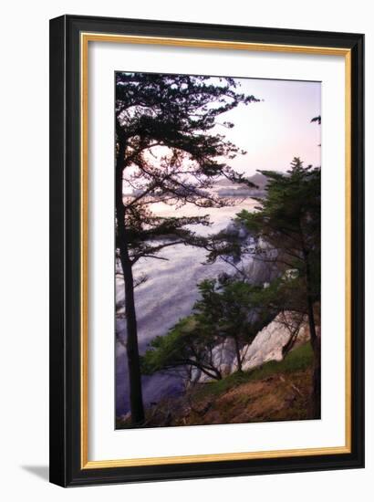 Carmel Highlands Sunset III-Alan Hausenflock-Framed Photographic Print