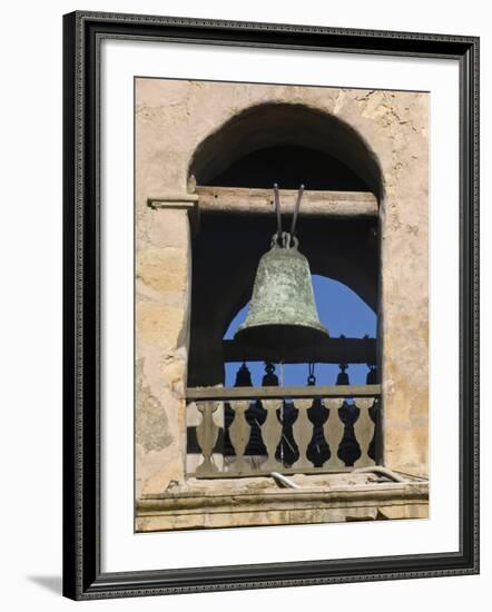 Carmel Mission Bell, Carmel, California, USA-Rob Tilley-Framed Photographic Print