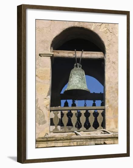 Carmel Mission Bell, Carmel, California, USA-Rob Tilley-Framed Photographic Print