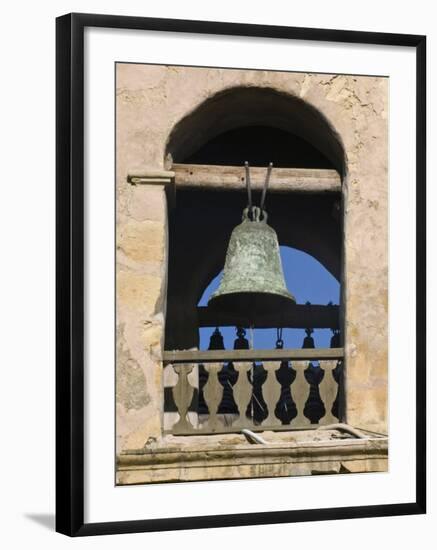 Carmel Mission Bell, Carmel, California, USA-Rob Tilley-Framed Photographic Print