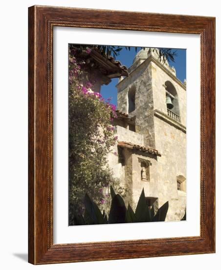 Carmel Mission, Carmel, California, USA-Ethel Davies-Framed Photographic Print