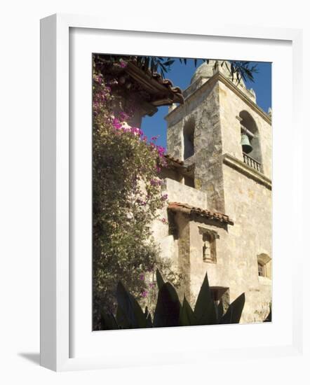 Carmel Mission, Carmel, California, USA-Ethel Davies-Framed Photographic Print