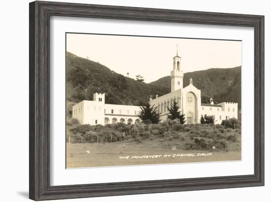 Carmel Monastery, California-null-Framed Art Print