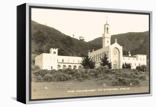 Carmel Monastery, California-null-Framed Stretched Canvas