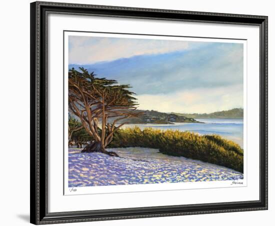 Carmel Panorama-Tom Swimm-Framed Giclee Print