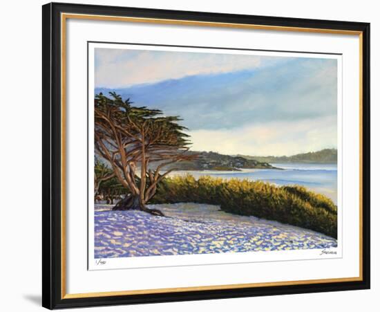 Carmel Panorama-Tom Swimm-Framed Giclee Print