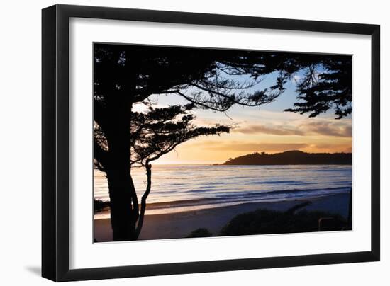 Carmel Sunset 3-Alan Hausenflock-Framed Photographic Print