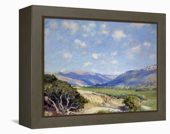 Carmel Valley-Guy Rose-Framed Stretched Canvas