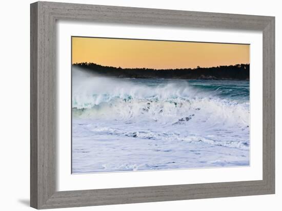 Carmel Waves I-Lee Peterson-Framed Photographic Print