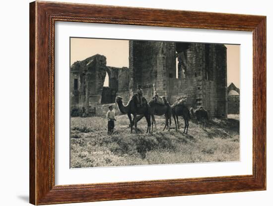 Carmelite and Armenian Churches at Martinengo Bastion, Famagusta, Northern Cyprus, 1936-null-Framed Photographic Print