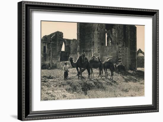 Carmelite and Armenian Churches at Martinengo Bastion, Famagusta, Northern Cyprus, 1936-null-Framed Photographic Print