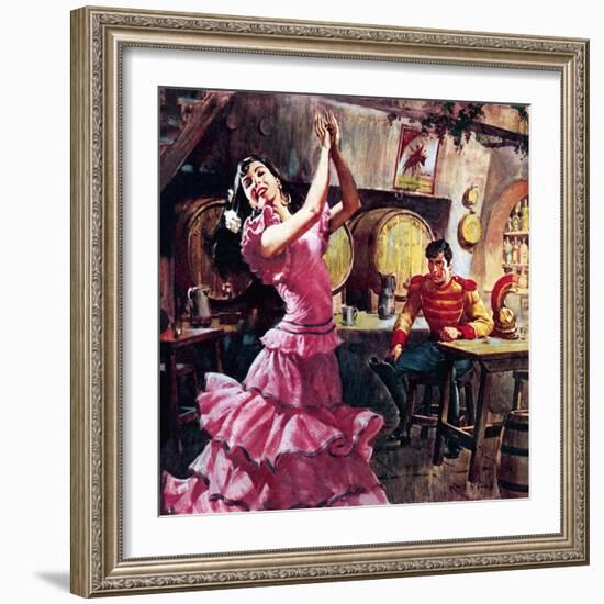 Carmen and Don Jose-McConnell-Framed Giclee Print