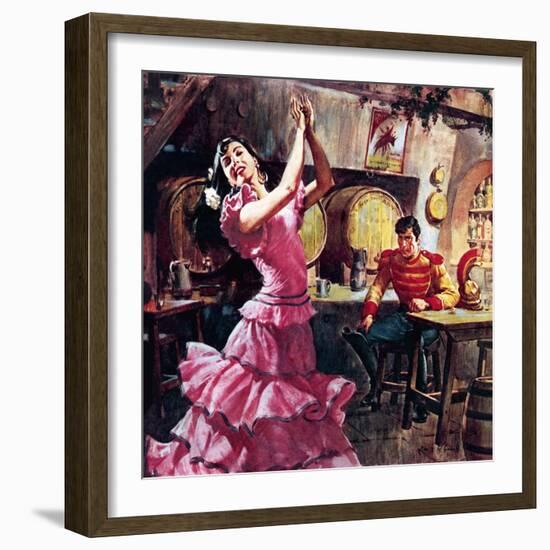 Carmen and Don Jose-McConnell-Framed Giclee Print