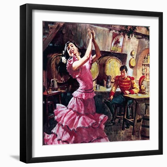 Carmen and Don Jose-McConnell-Framed Giclee Print