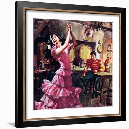 Carmen and Don Jose-McConnell-Framed Giclee Print