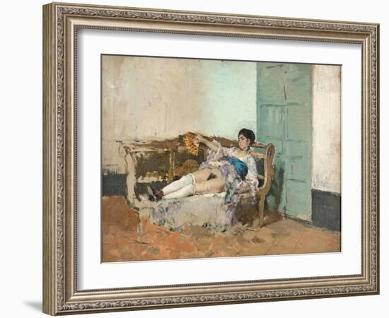 Carmen Bastián-Marià Fortuny-Framed Giclee Print